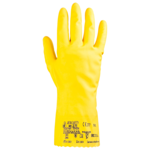 Латексные перчатки с хлопковым напылением JL711 (Y
