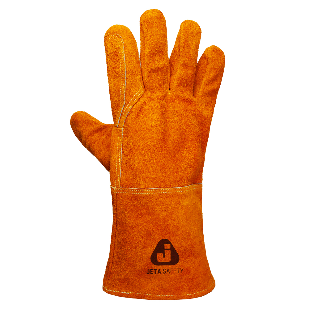 JETA SAFETY JWK201 кожаные промышленные краги оранжевые